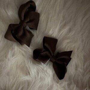 SET of Root Beer Boutique Bows   7701  Handmade NWT Boutique